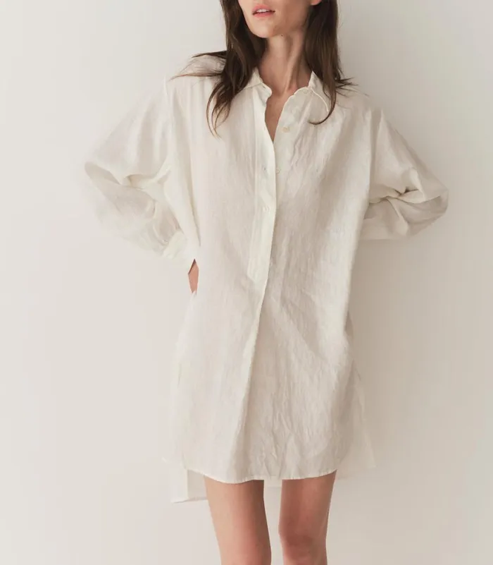 JORA LINEN DRESS Salt Shop DEN Dresses
