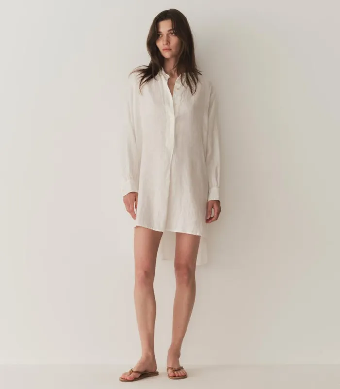 JORA LINEN DRESS Salt Shop DEN Dresses