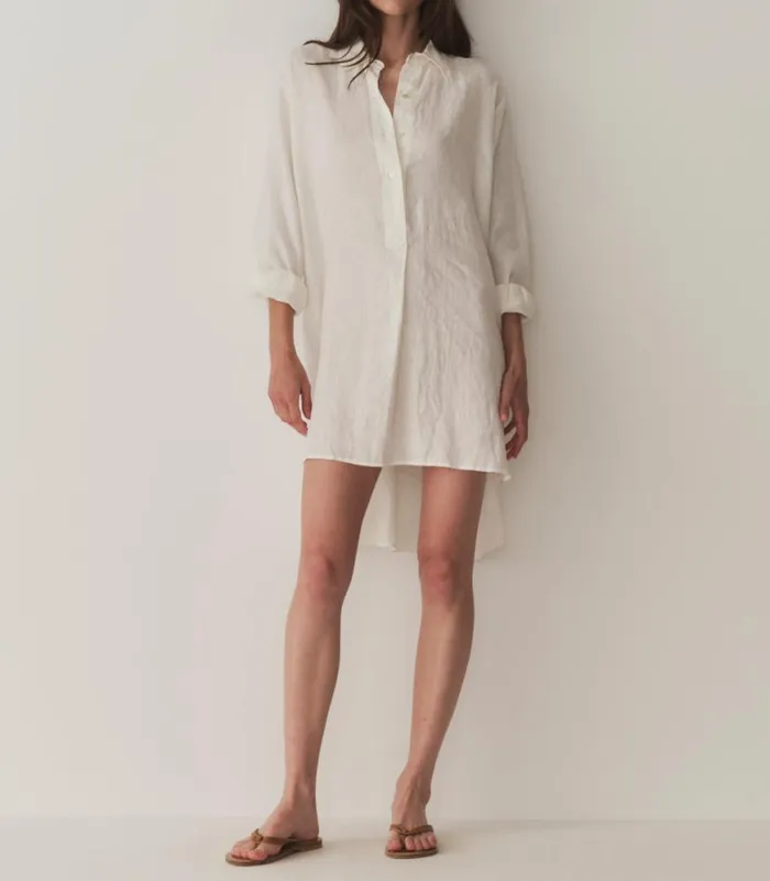 JORA LINEN DRESS Salt Shop DEN Dresses