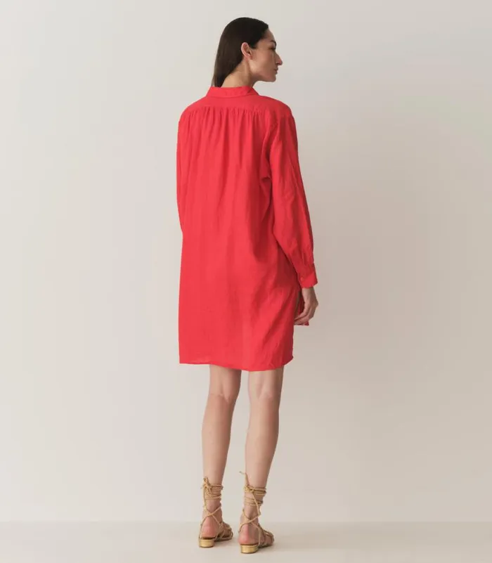 JORA LINEN DRESS Scarlet Shop DEN Dresses