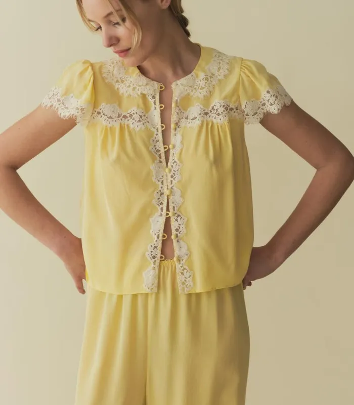 JOSEPHINE TOP Yellow Rose Shop DEN Tops