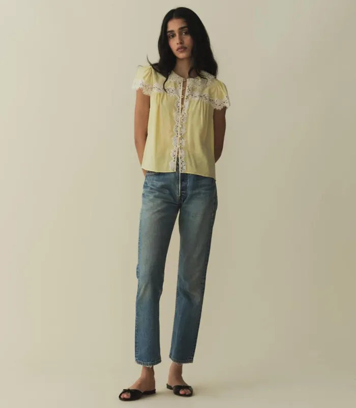 JOSEPHINE TOP Yellow Rose Shop DEN Tops