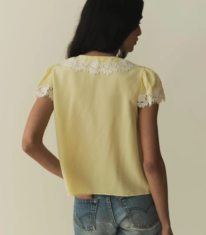 JOSEPHINE TOP Yellow Rose Shop DEN Tops