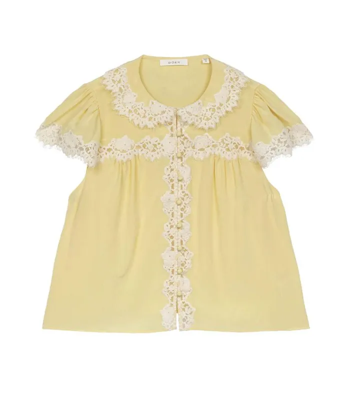 JOSEPHINE TOP Yellow Rose Shop DEN Tops