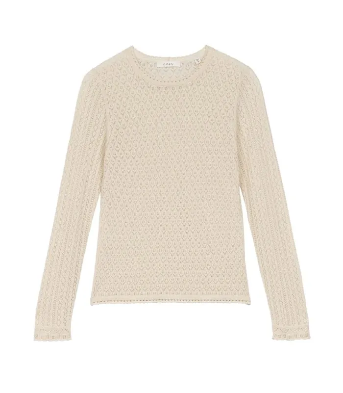 JOURNEE SWEATER Ivory Shop DEN Knitwear