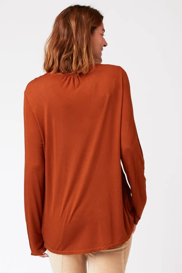 Kalvin Top Golden Topaz Clothing XCVI ShirtsBlouses