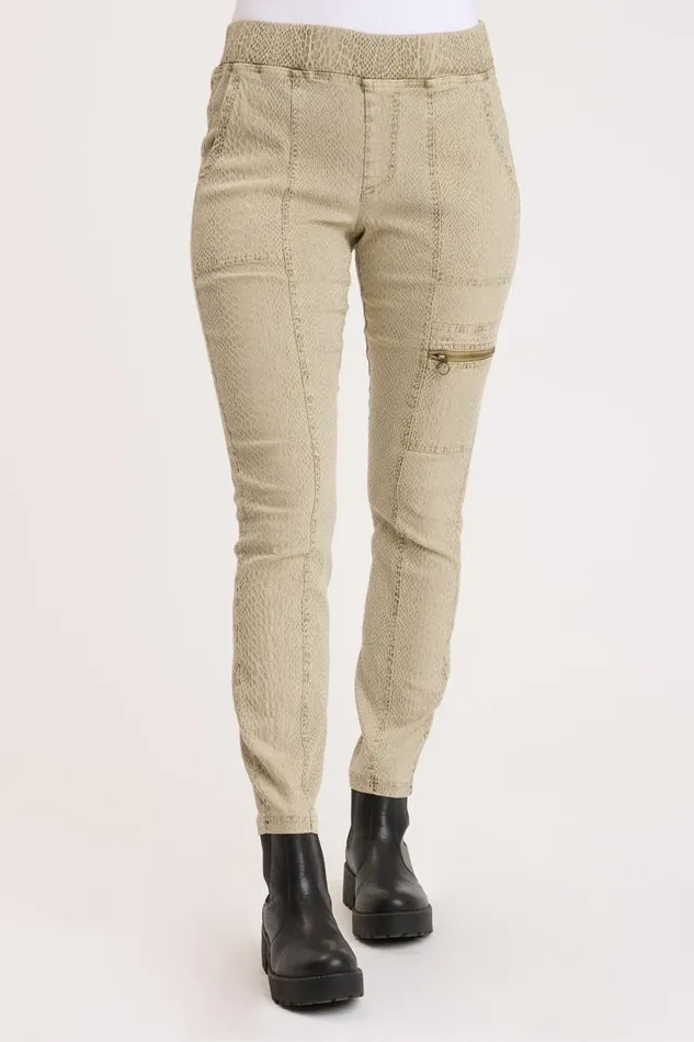 Kamala Legging Sand Lime Pigment Clothing XCVI Leggings