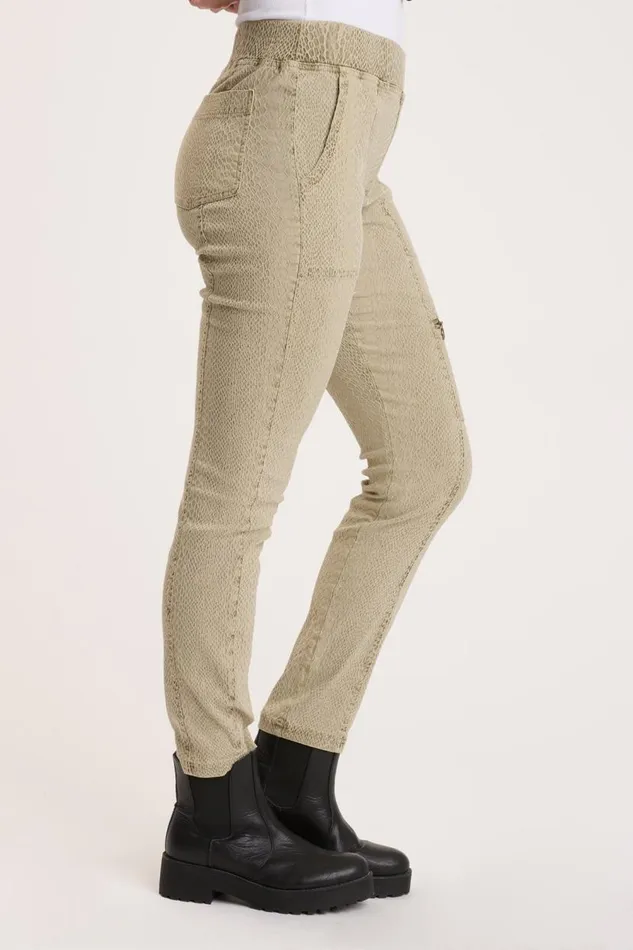 Kamala Legging Sand Lime Pigment Clothing XCVI Leggings