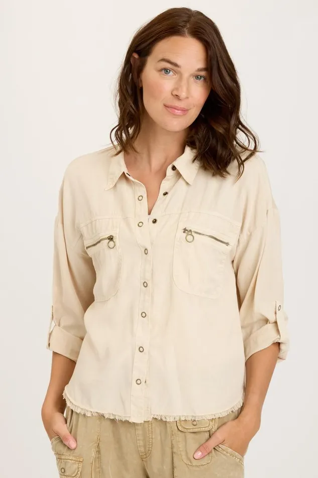 Kapp ButtonUp Windchill Clothing XCVI ShirtsBlouses