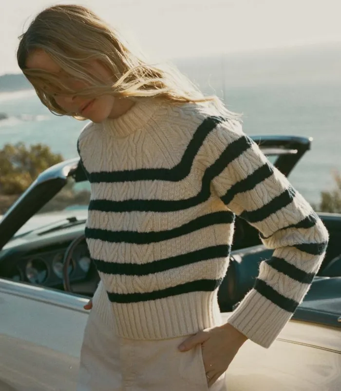 KAVALA SWEATER Calais Stripe Shop DEN Knitwear