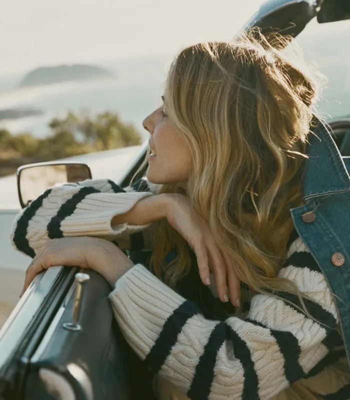 KAVALA SWEATER Calais Stripe Shop DEN Knitwear