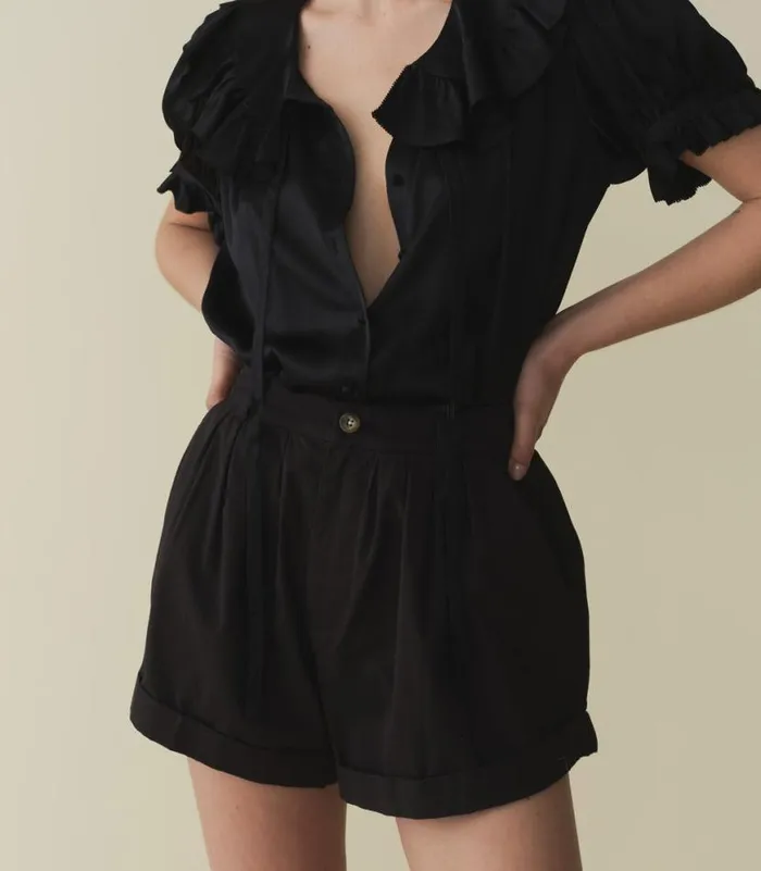 KELELA TOP Black Shop DEN Tops