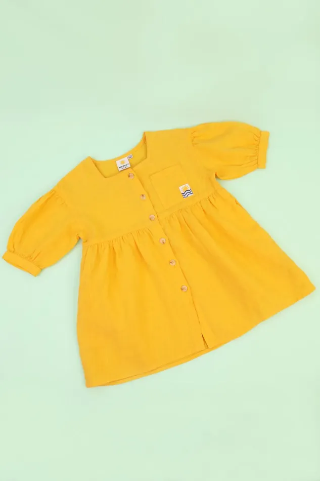 Kids Kids Nilo Dress Canary LF Markey Kids