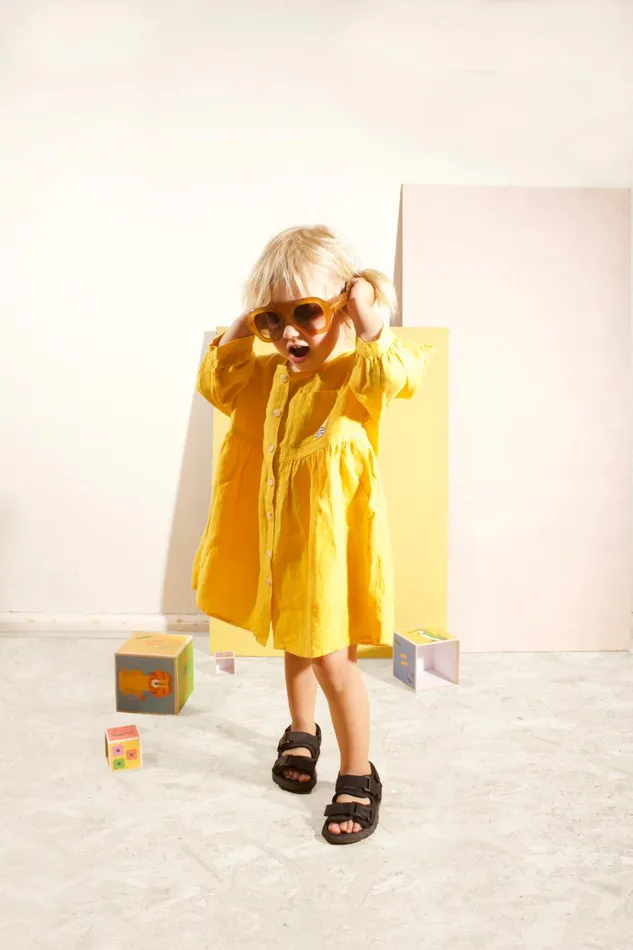 Kids Kids Nilo Dress Canary LF Markey Kids