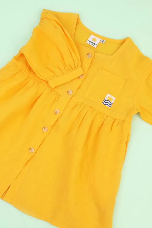 Kids Kids Nilo Dress Canary LF Markey Kids