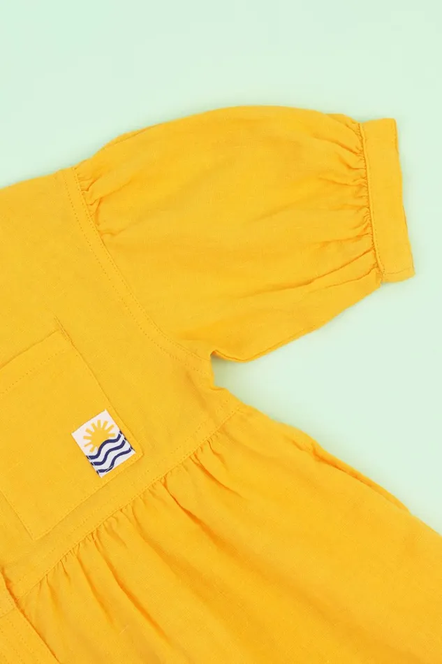 Kids Kids Nilo Dress Canary LF Markey Kids