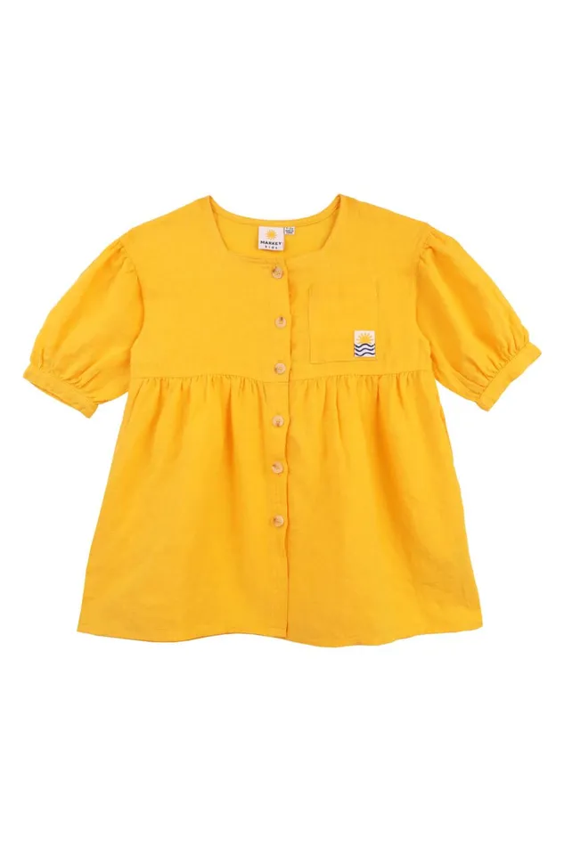Kids Kids Nilo Dress Canary LF Markey Kids