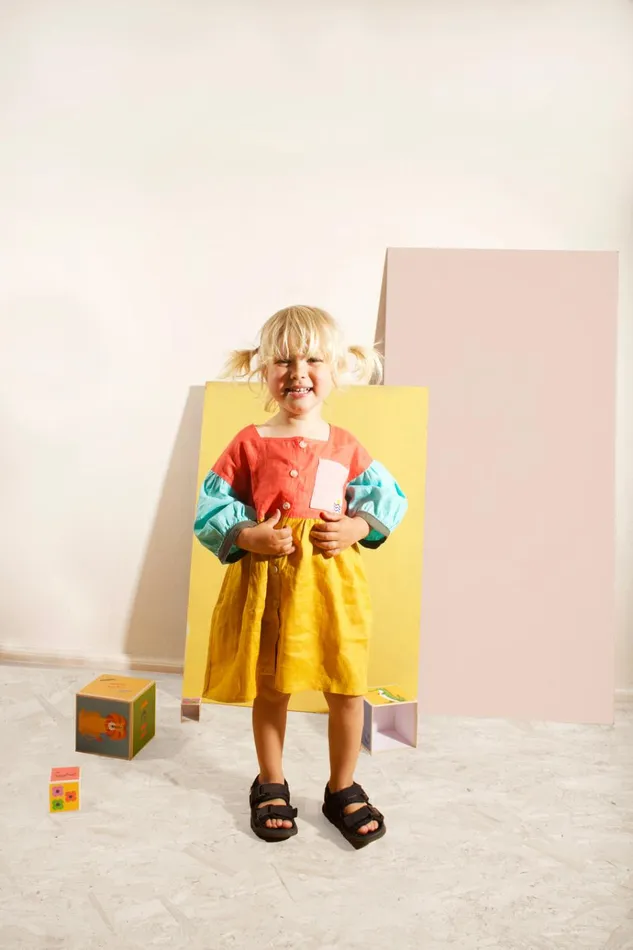 Kids Kids Nilo Dress Multi LF Markey Kids