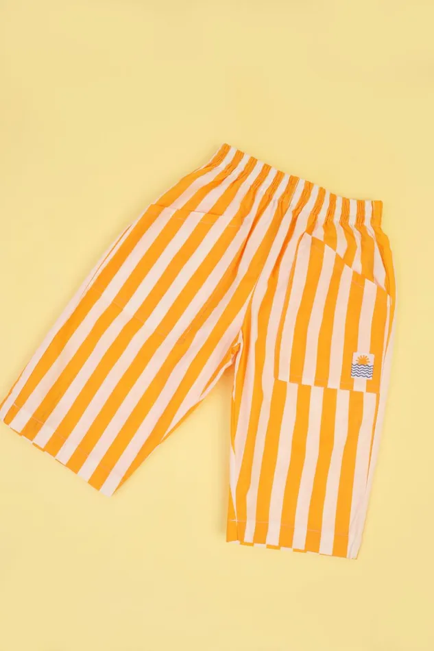 Kids Kids Woodlea Trouser Yellow Stripe LF Markey Kids