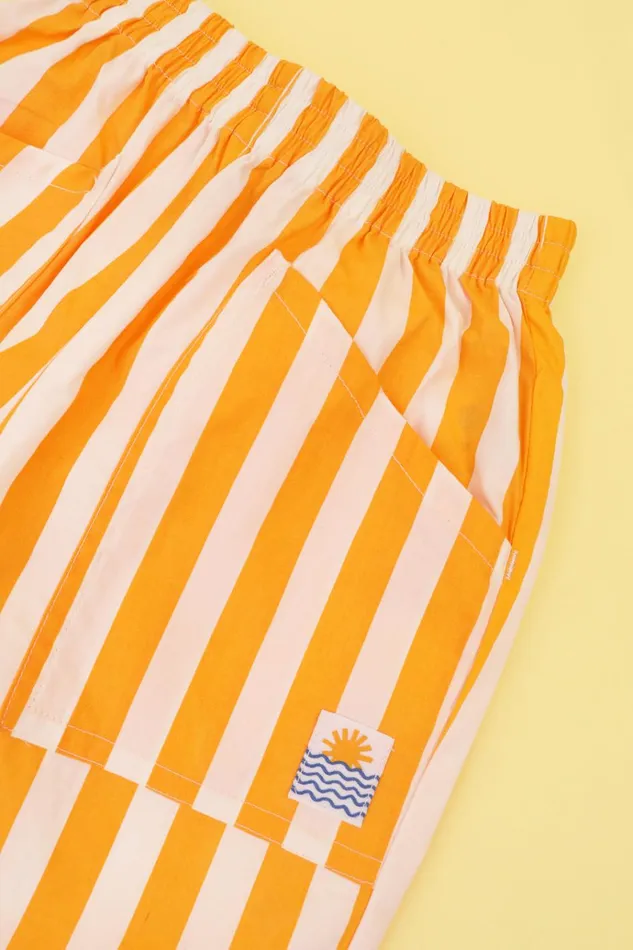 Kids Kids Woodlea Trouser Yellow Stripe LF Markey Kids