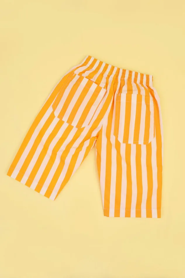 Kids Kids Woodlea Trouser Yellow Stripe LF Markey Kids