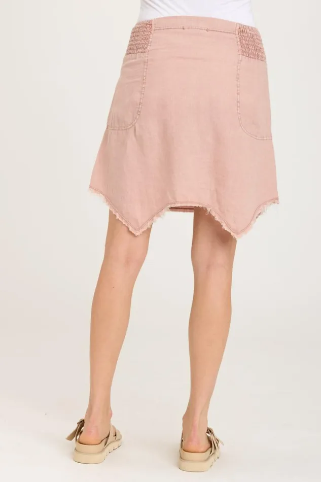 Kimball Skirt Hydrangea Pigment Clothing XCVI Skirts