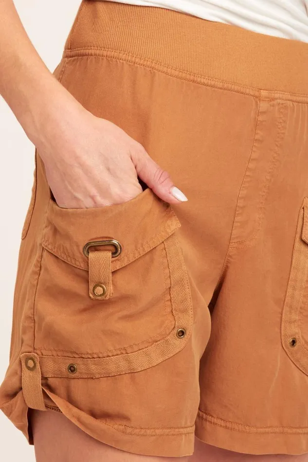 Klyde Short Terra Cotta Clothing XCVI Shorts
