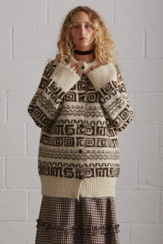 Knitwear Women Damson Madder Dickson Blouson Cardi
