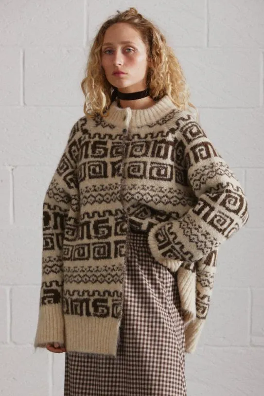 Knitwear Women Damson Madder Dickson Blouson Cardi