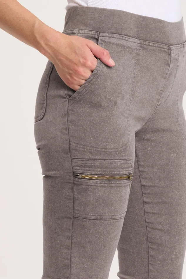 Kylen Legging Distress Wash Java Clothing XCVI Leggings