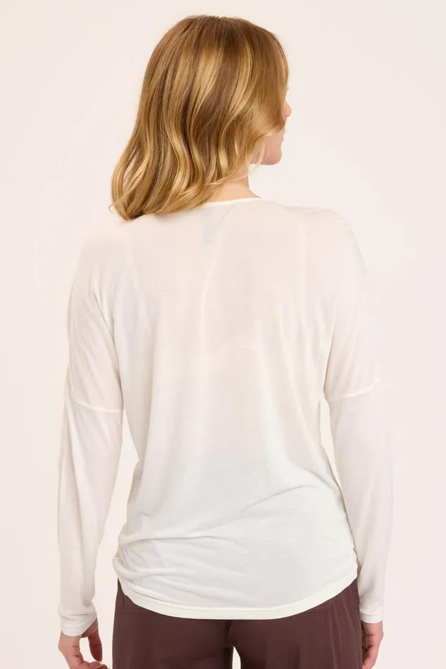 Landaff VNeck Top Toasted Almond Clothing XCVI ShirtsBlouses