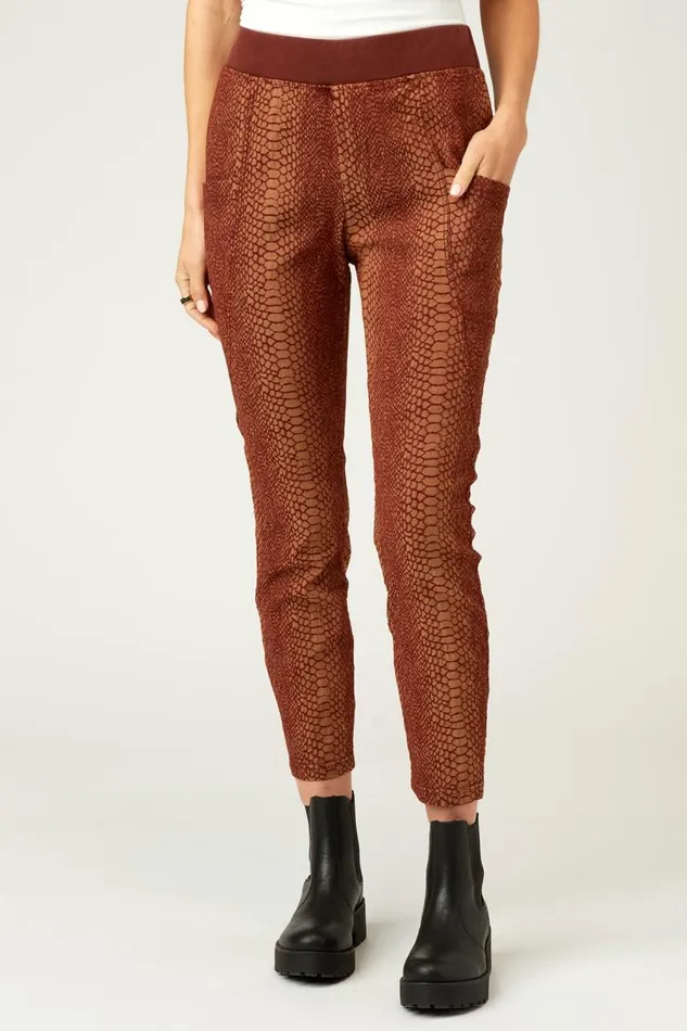 Lansdown Legging Dark Nubuck Clothing XCVI Leggings
