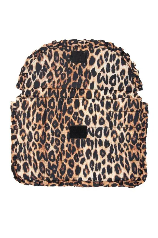Laptop Covers Accessories Damson Madder Frill Laptop Bag In Leopard
