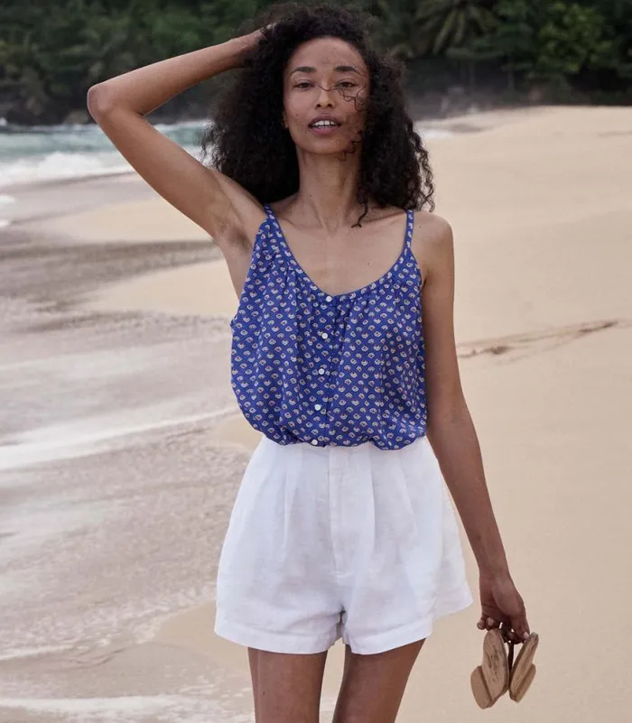 LARUE LINEN SHORT Salt Shop DEN Pants and Shorts