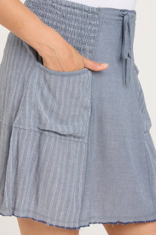 Launie Skirt Indigo Clothing XCVI Skirts