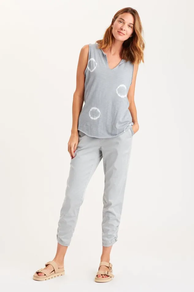 Leanne Pant Soft Pebble Pigment Clothing XCVI Pants