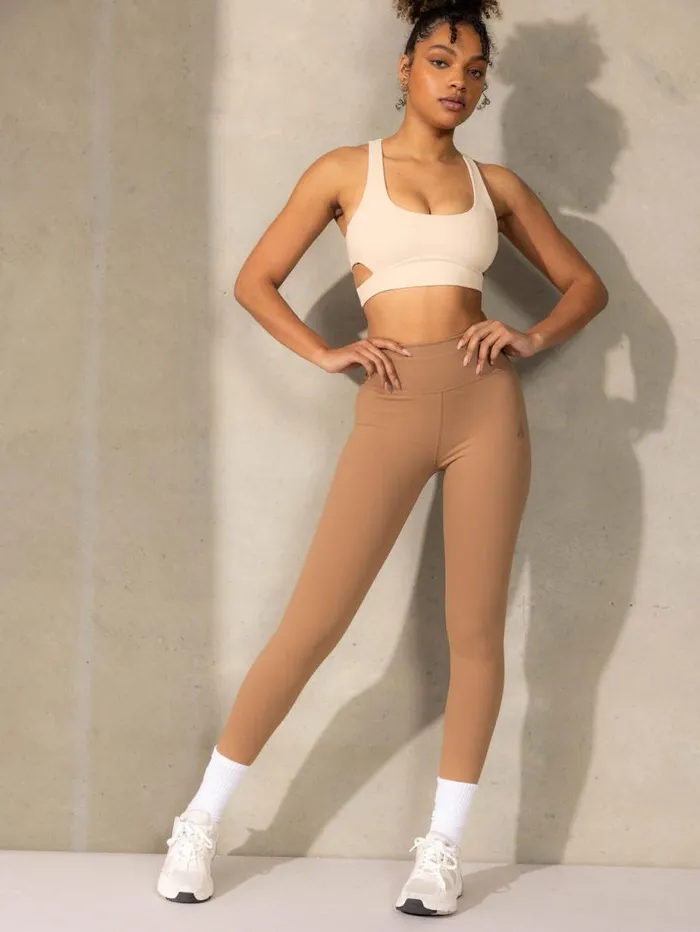 Leggings Womens Ryderwear Empower High Waisted Leggings Mocha