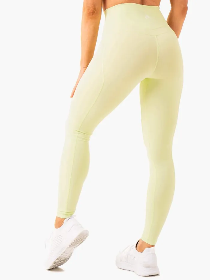 Leggings Womens Ryderwear Frequency High Waisted Leggings Mint