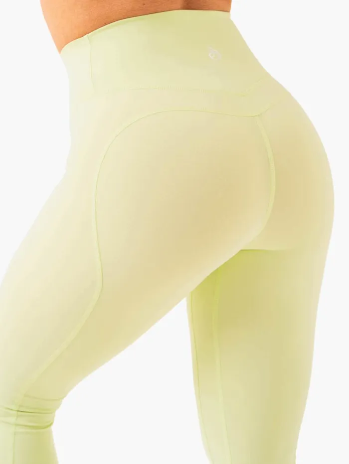 Leggings Womens Ryderwear Frequency High Waisted Leggings Mint