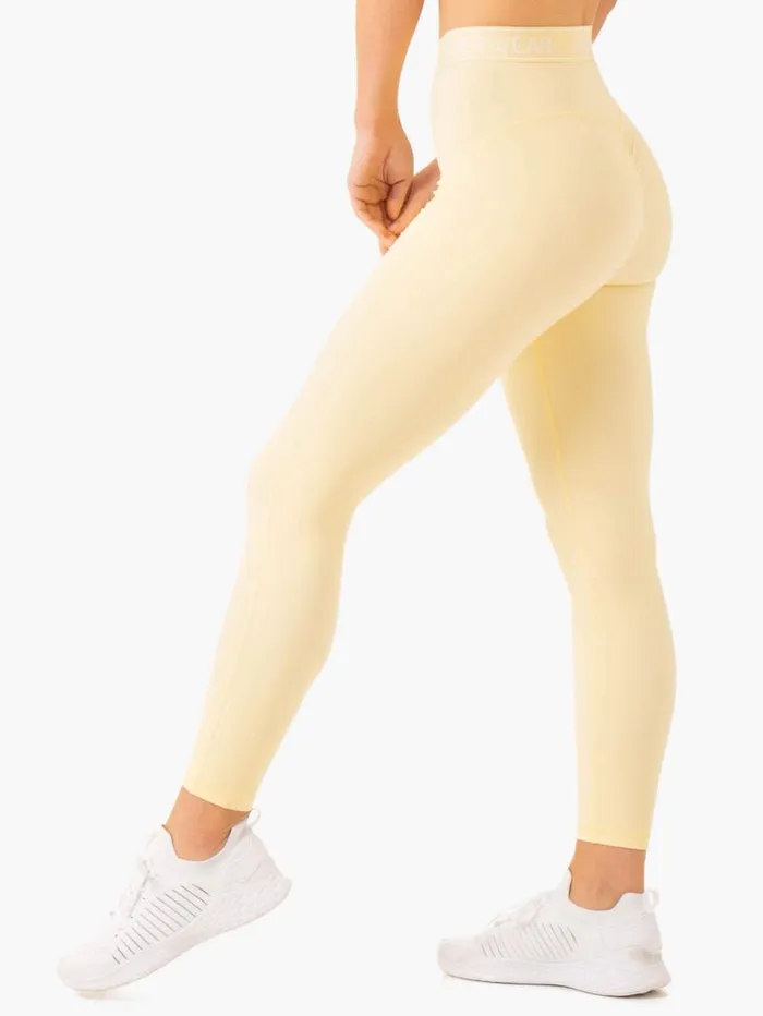 Leggings Womens Ryderwear Level Up High Waisted Scrunch Leggings Butter