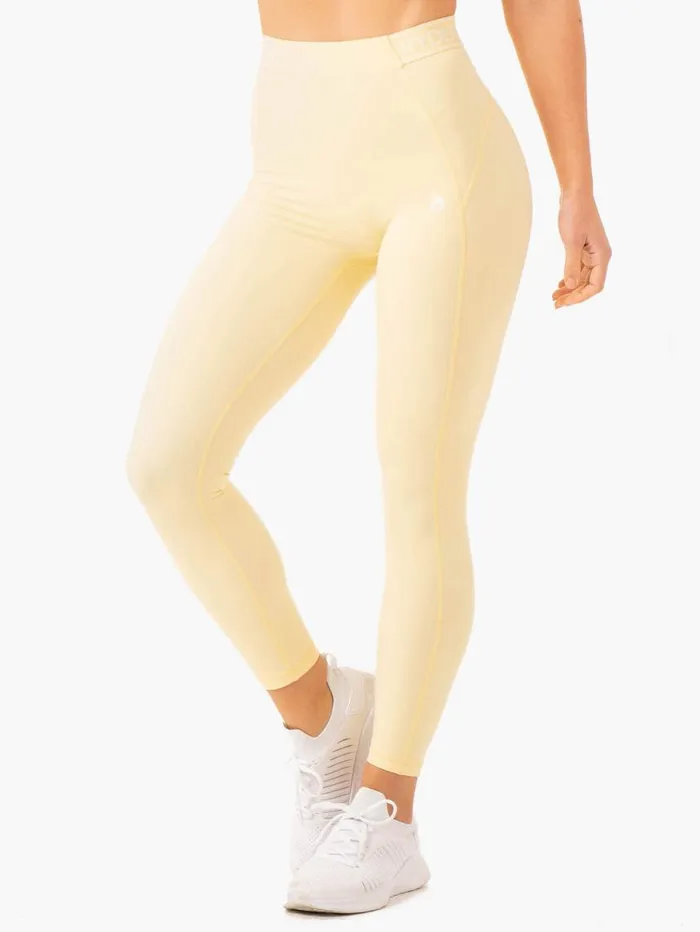 Leggings Womens Ryderwear Level Up High Waisted Scrunch Leggings Butter