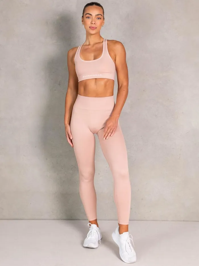 Leggings Womens Ryderwear Lift BBL Scrunch Seamless Leggings Biscotti