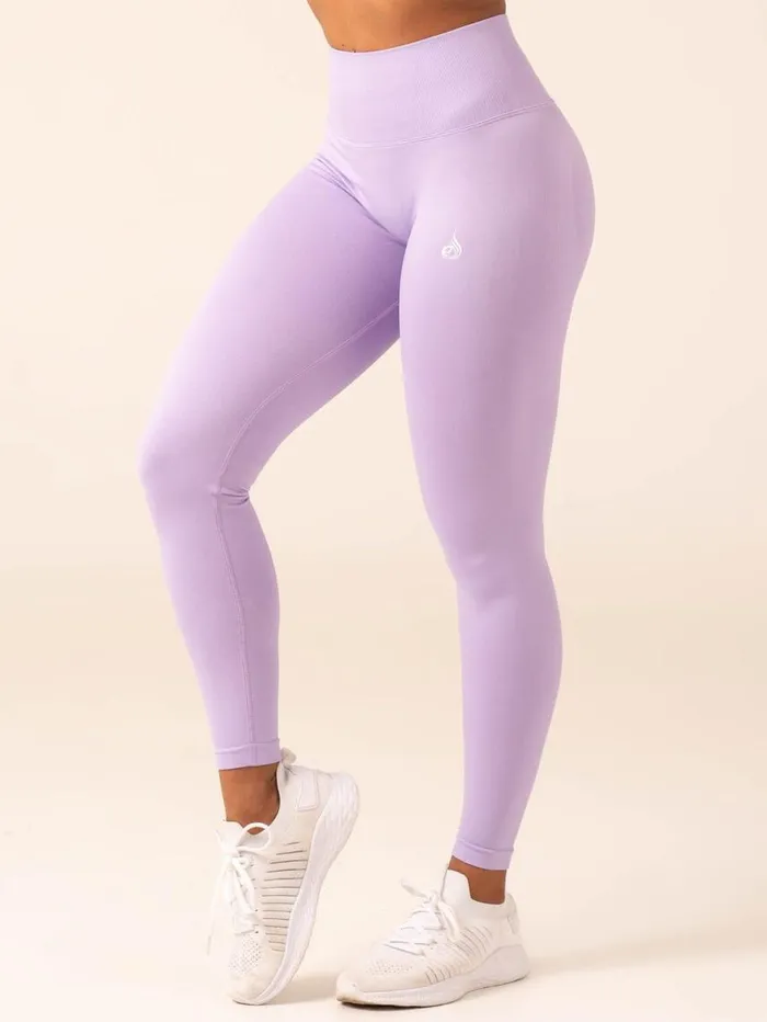 Leggings Womens Ryderwear Lift BBL Scrunch Seamless Leggings Lavender