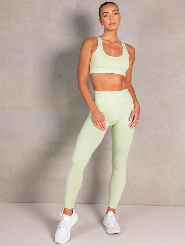 Leggings Womens Ryderwear Lift BBL Scrunch Seamless Leggings Matcha