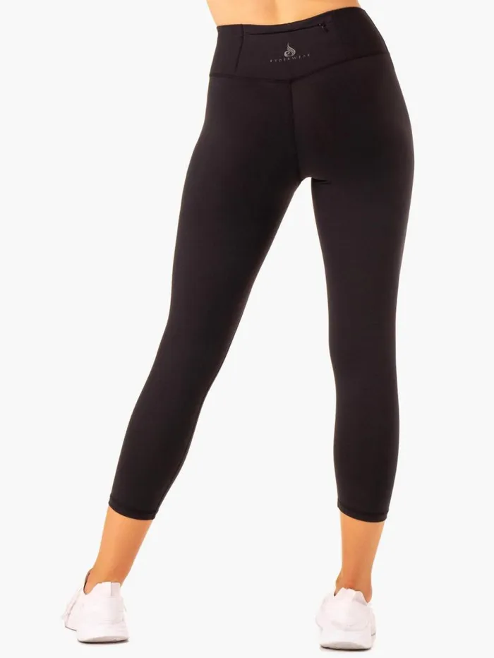 Leggings Womens Ryderwear Movement High Waisted 78 Pocket Leggings Black