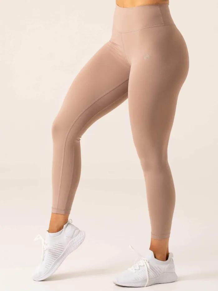 Leggings Womens Ryderwear NKD Arch Leggings Taupe