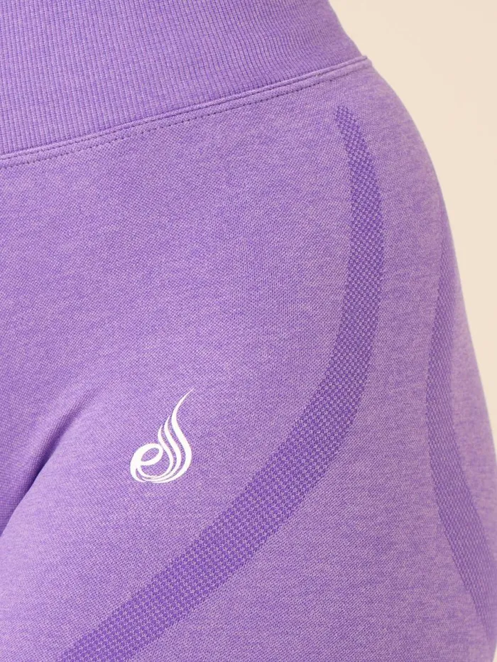 Leggings Womens Ryderwear Sculpt Seamless Leggings Violet Marl