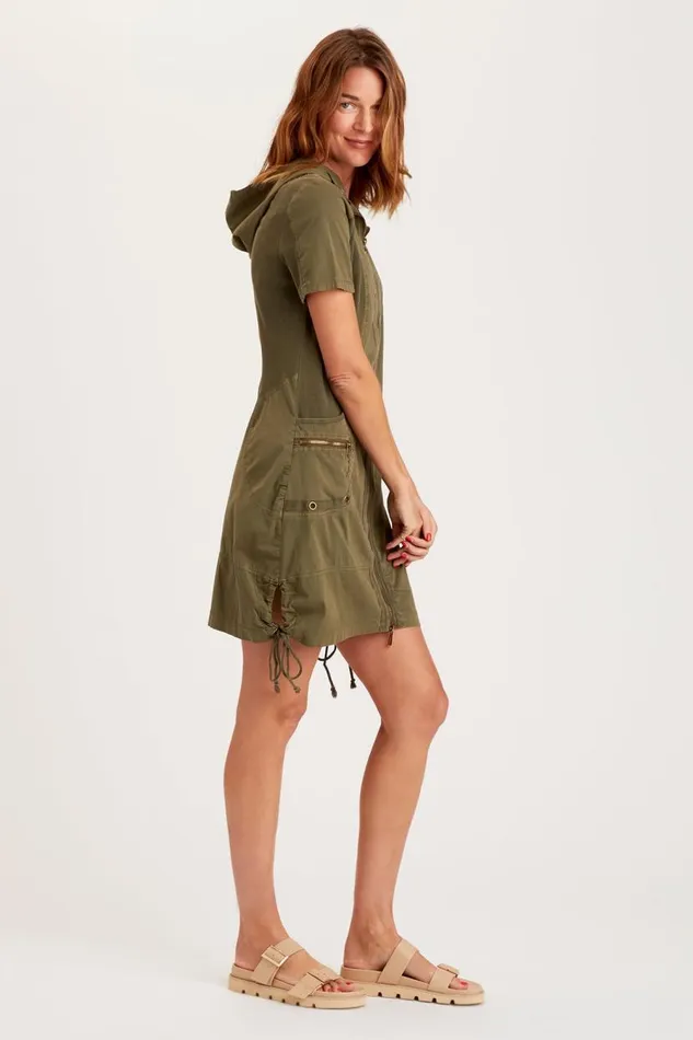 Lenchen Jacket Dress Kombu Pigment Clothing XCVI Dresses
