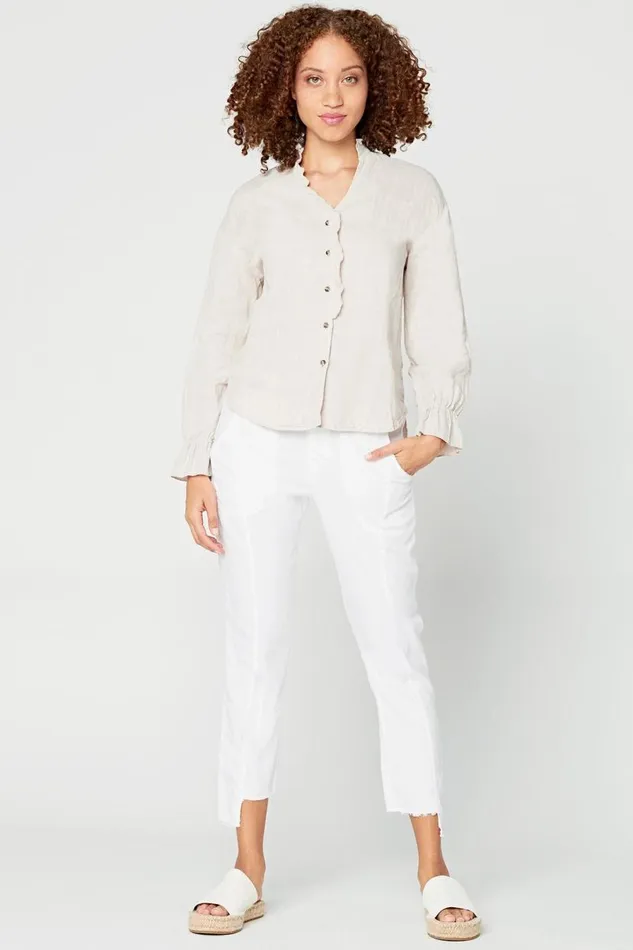 Lettuce Edge Blouse North Star Clothing XCVI ShirtsBlouses