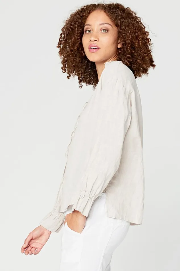 Lettuce Edge Blouse North Star Clothing XCVI ShirtsBlouses